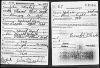 John Merkel 1917 WWI Draft Card