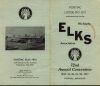 Elks Convention Pamphlet and band playlist
