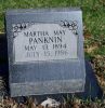Martha Mae (Armstrong) Panknin headstone