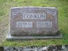 William F and Jennie C Conklin headstone