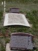 Otis Albert Pike headstone and 3 daughters headstons